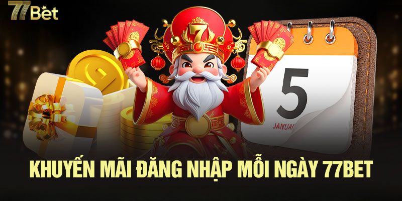 Khuyến mãi mỗi ngày 77BET